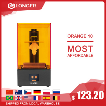 LONGER Orange 10 LCD 3D Printer Affordable SLA 3D Printer Metal Body Matrix LED Design Fast Cooling Resin Printer 3d Drucker