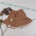 Misha and Puff Kids Girl Knitted Skirt Beautiful Style Toddler Girl Bottoms Baby Lovely Skirts Brand Design Child Girls Skirts