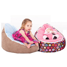 Levmoon Medium Bean Bag Chair Kids Bed For Sleeping Portable Folding Child Seat Sofa Zac Without The Filler