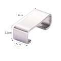 Visual Touch 1/3pcs Pack Chopstick Rest Chopsticks Holder Spoon Stand Rack Pillow Tableware Metal Craft Stainless Steel