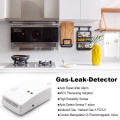 Home Security Standalone Combustible Gas Detector LPG LNG Coal Natural Gas Leak Sensor with EU Plug