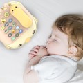 AMTOY three in one early education machine 12 functions baby learning machine cartoon phone multi function educational toys