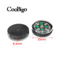 10pcs Portable Compass Button Hunting Camping Travel Hiking North Navigation Handheld Pointing Guide Survival Military Compass