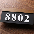 9x18cm Apartment Villa door panels made to measure any letter, symbols, sign of the door plate of the house number, door number
