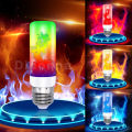 4 Modes E27/26 LED Flame Effect Fire Light Bulb Flickering Lamp Christmas Decor Neon Bulbs Tubes Led Bulbs