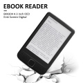 4.3 inch OED E-Ink Display Ebook Reader 800x600 Ereader Electronic Paper Book with Front Light PU Cover Employee Benefits video