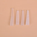 10Pcs/set Plastic Protective Cover Grafting Eyelashes Tweezers Silicone Covers Tips Tweezers Protect Cases Eyelashes Tools