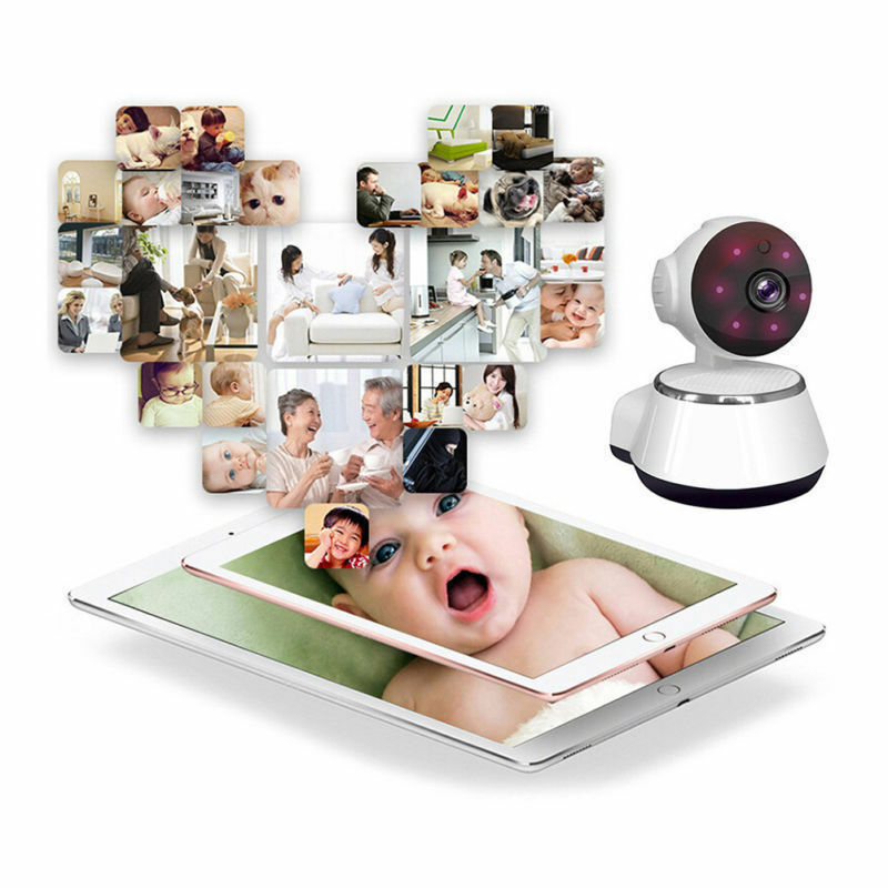 Mini WiFi monitor IP camera smart home security system. With 720P HD resolution Baby Pet Monitor CAMERA