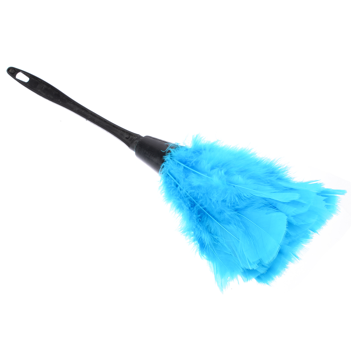 1pcs Feather Duster Household Dusting Brush With Black Plastic Handle Household Cleaning Tool 5colors
