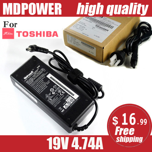 FOR TOSHIBA Satellit L650 L650D L700 L800 L840D L845 L850D L855D laptop power supply power AC adapter charger cord 19V 4.74A
