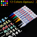 13 Colors White Waterproof Rubber Permanent Paint Marker Pen Car Tyre Tread Environmental Tire Painting Dropshipping