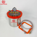Free Shipping 2 Gal (8L) Vacuum Chamber Kit with 2.5CFM (1.4L/s) 220V Vacuum Pump,22cm*20cm Stainless Steel Degassing Chamber