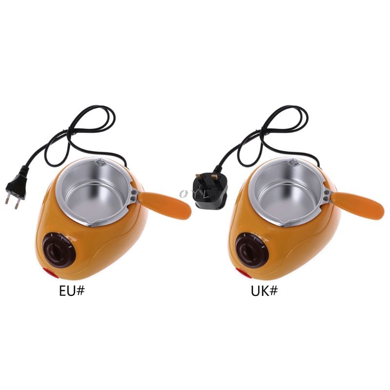 Electric Heating Chocolate Candy Melting Pot Fondue Fountain Machine Kitchen Baking Tool for home