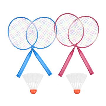 2pcs Professional Badminton Rackets Set Family Double Badminton Racquet Titanium Alloy Lightest Playing Badminton