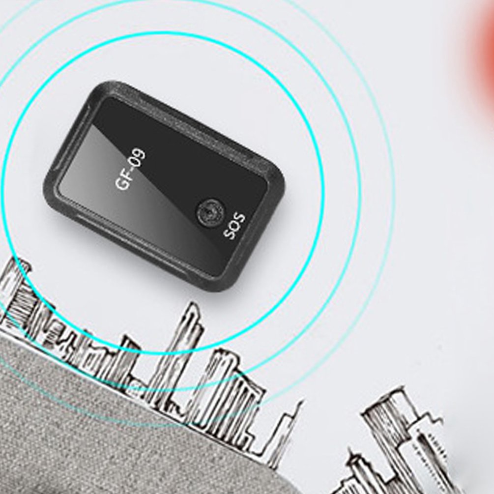 New Gf-09 Mini Gps Tracker App Control Theft Protection Locator Magnetic Voice Recorder for Vehicle / Car / Person Location