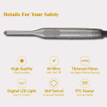 New 2 in 1 Professional Flat Iron for Short Hair Curling Iron hair curler LED Hair Straightener Ceramic Beard Hair Straightener