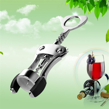 Portable Zinc Alloy Red Wine Opener Wing Type Wine Corkscrew Bottle Handle Openers Wine Cork Remover