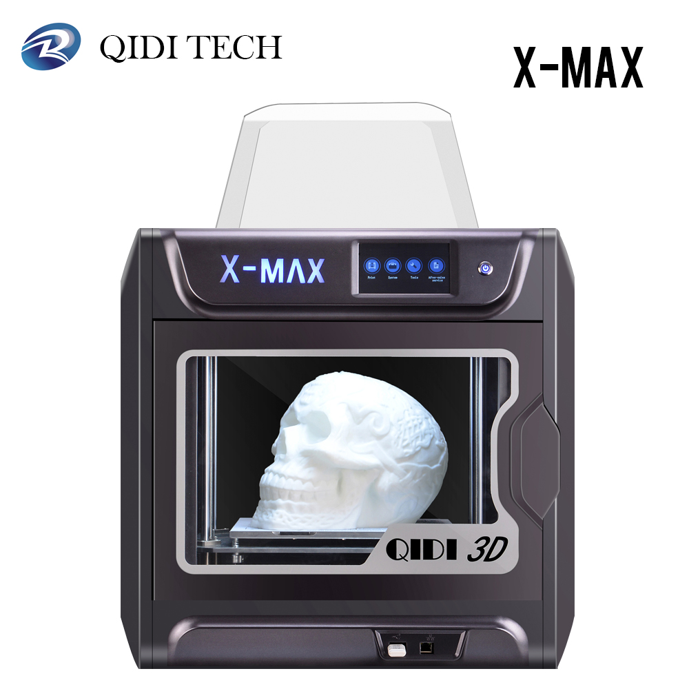 QIDI X-MAX 3D Printer Large Size Intelligent Industrial Grade Impresora 3D High Precision Print with PLA,TPU,Flexible 3D Drucker