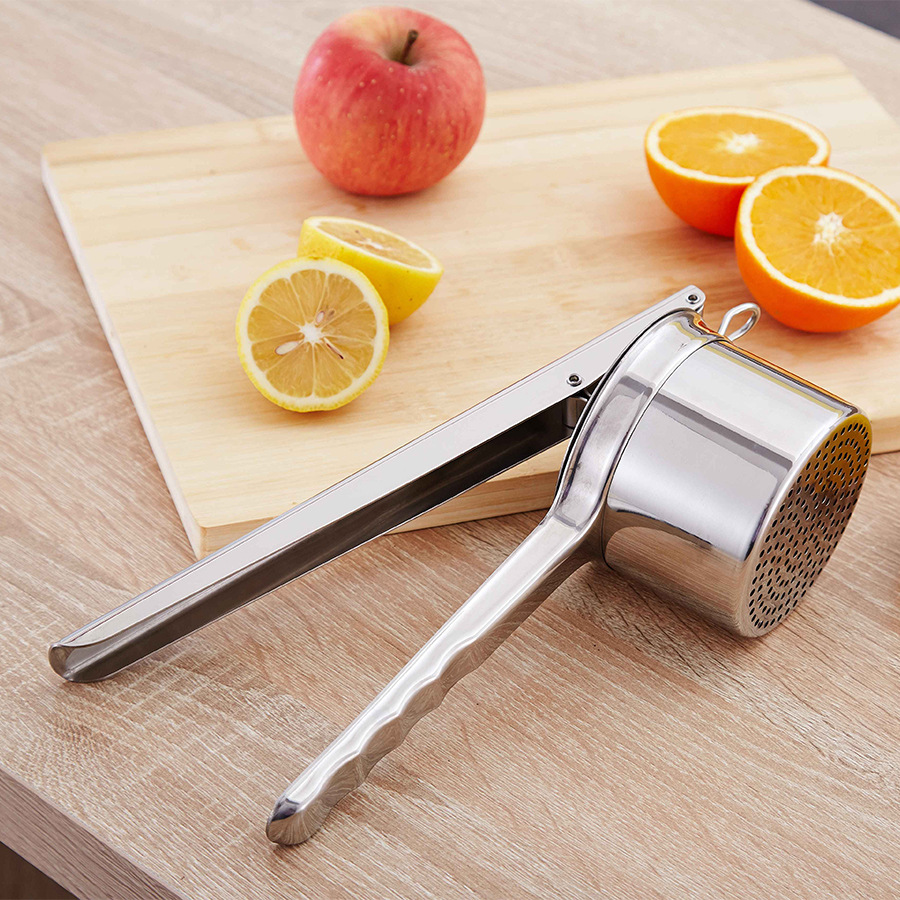 Stainless steel mashed potato making machine Kitchen vegetable juicer Lemon orange juicer,Manual fruit juicer