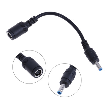7.4*5mm Female To 4.5*3mm Male Plug DC Cable Power Adapter Connector for HP Dell Laptop