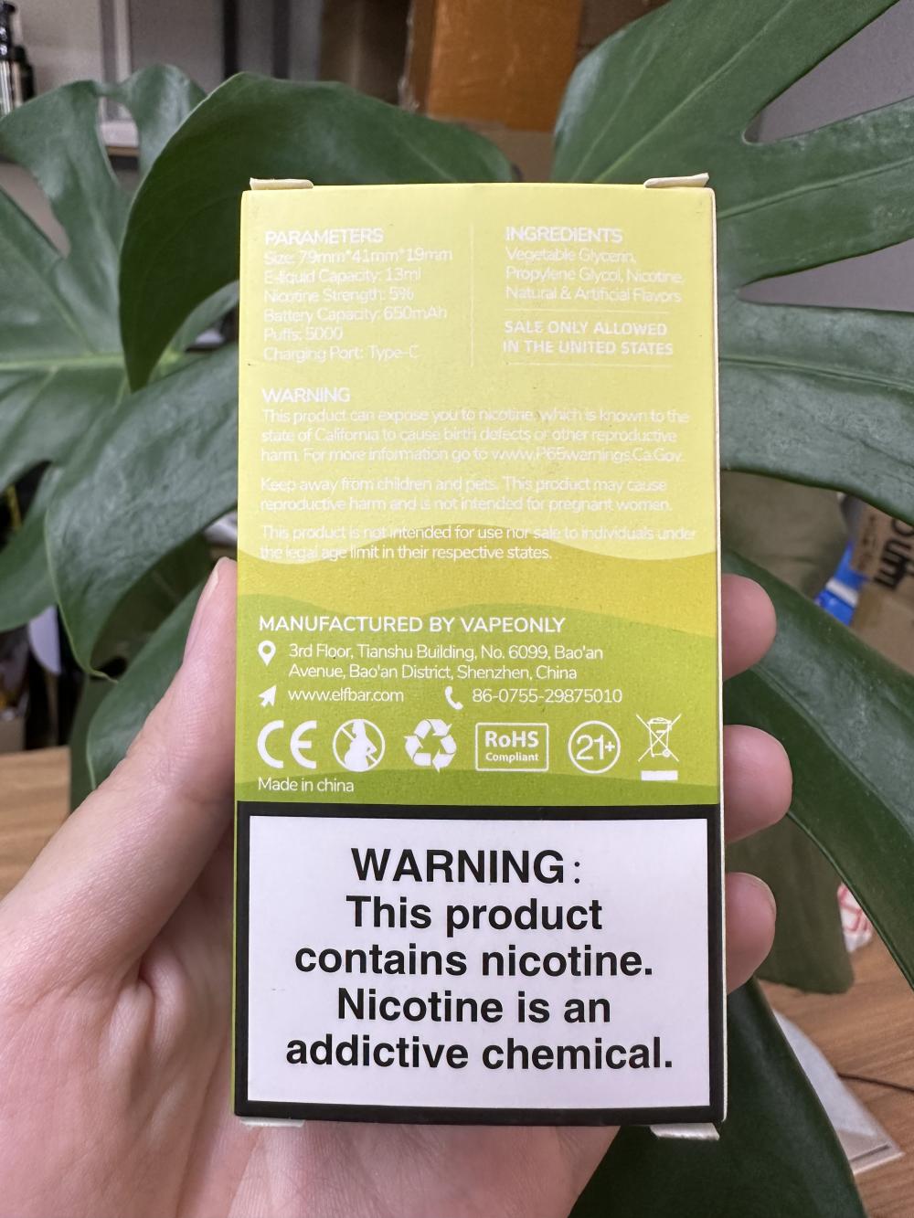 Elfbar Bc5000 Disposable