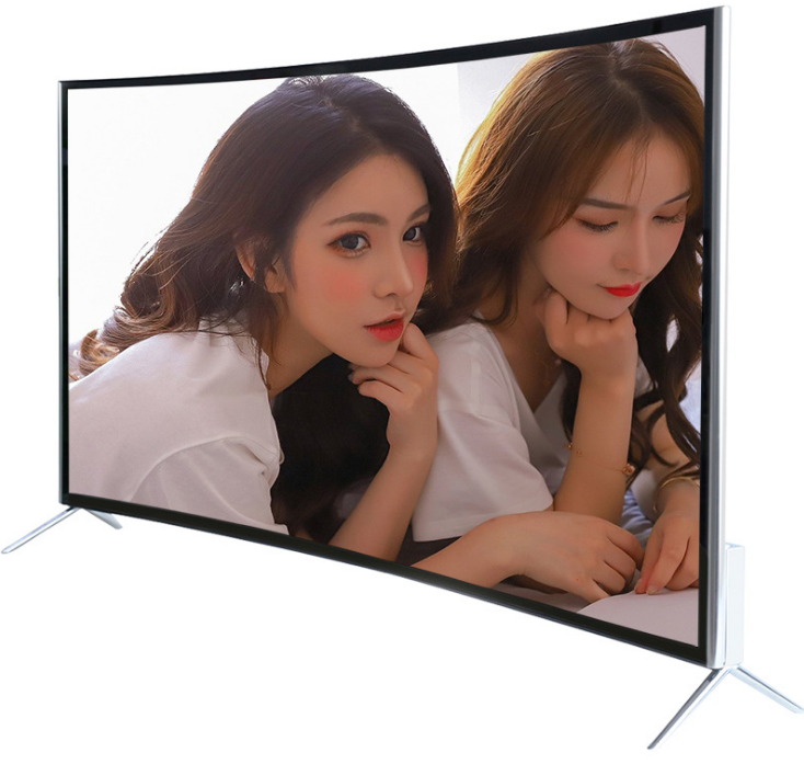 60`` inch curved lcd monitor and android smart TV Dolby DVB-T2 S2 wifi bluetooth TV led television tv