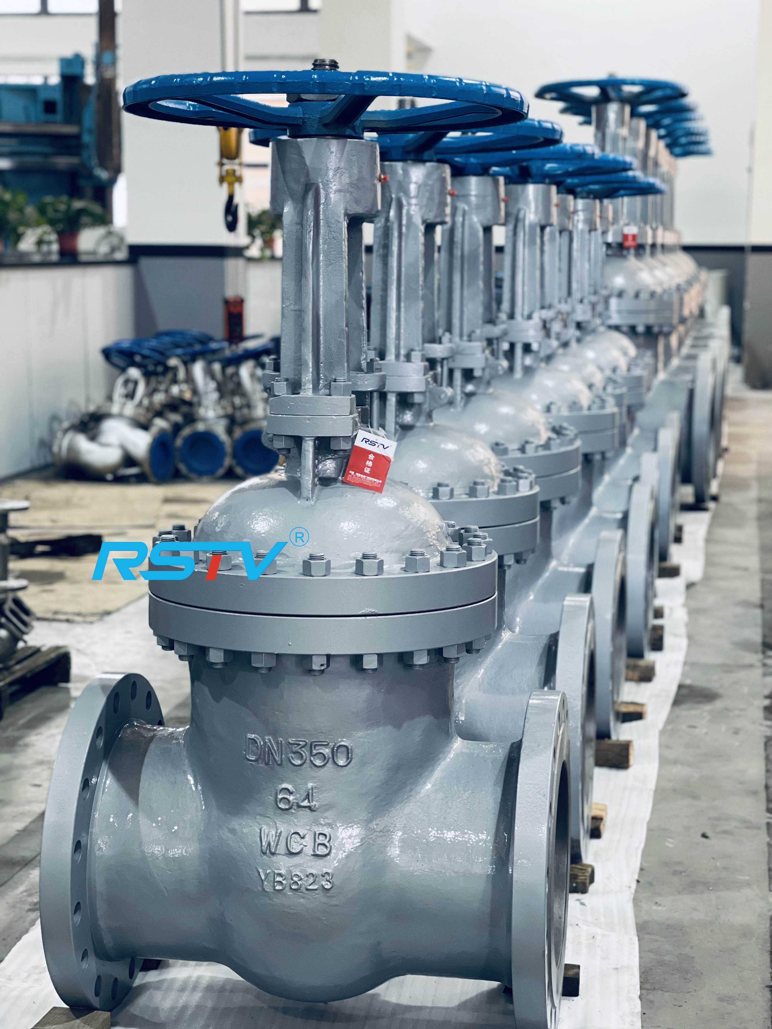 GB WCB  DN350  PN64 FLANGE END GATE VALVE