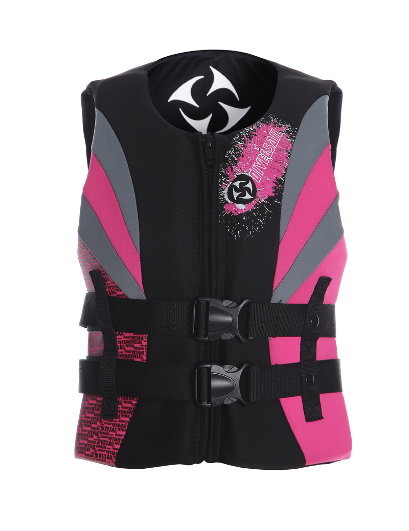 2019 Neoprene Foam Swim Vest Women's Surfing Life Vest Adult Swimwear Drifting Life Jacket for Woman Swimming Survival Jackets