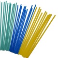 50pcs 25cm Length Plastic Welding Rods Welder Sticks 5 Colors Blue/White/Yellow/Red/Green For Soldering