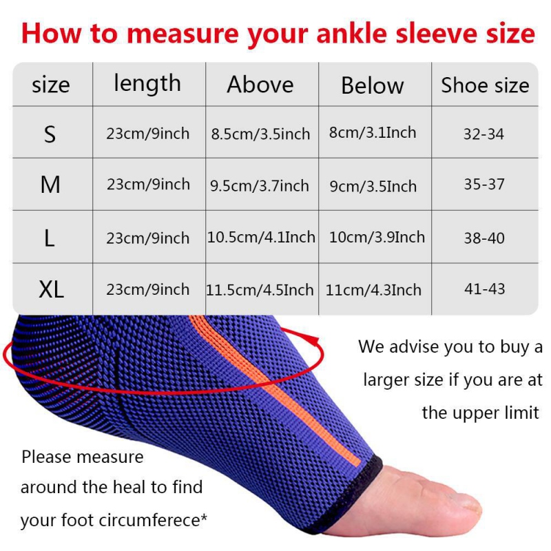 Sport Ankle Support Protector Compression Ankle Brace Breathable Anti Sprain Elastic Basketball Football Foot Safety Sportswear