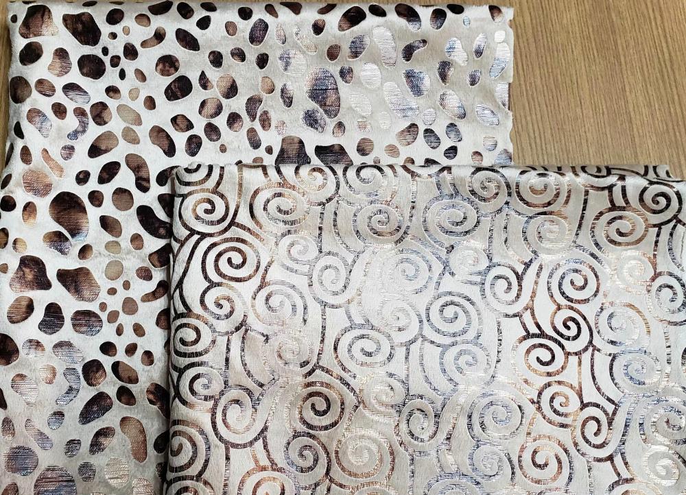 Foil Velvet Fabric A