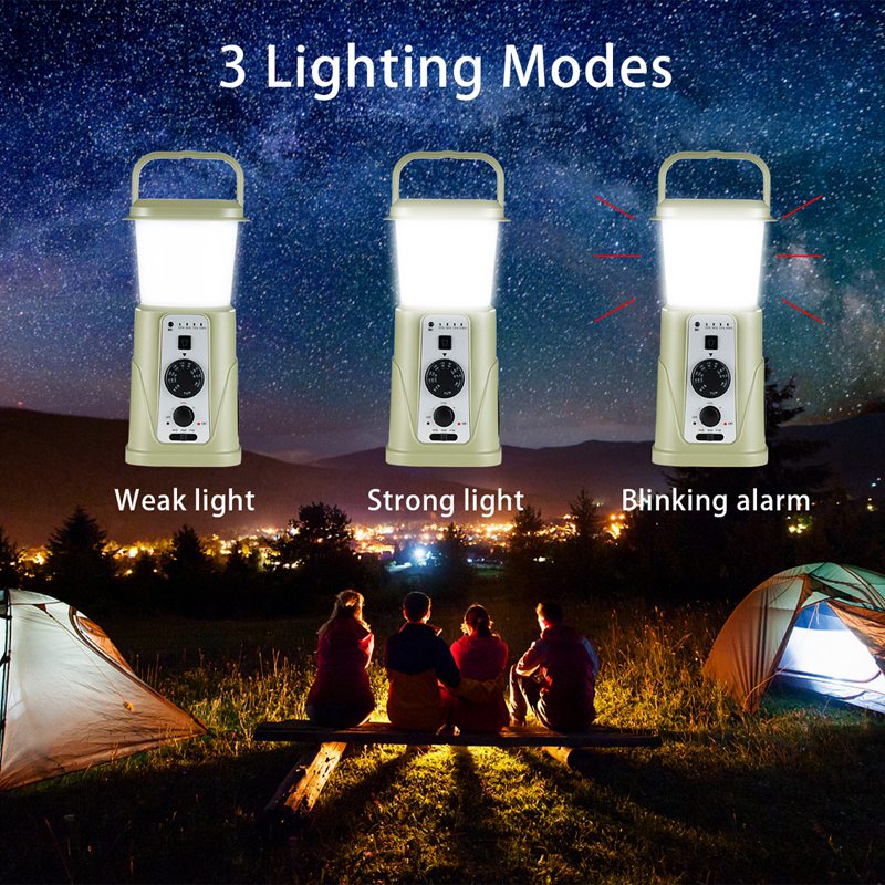 Solar Emergency LED Camping Lantern
