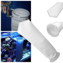 1Pc Aquarium Fish Tank Filter Bag Mesh Net Sump Felt Sock Micron Replacement White Aquarium Filters Accessories 20Jan29