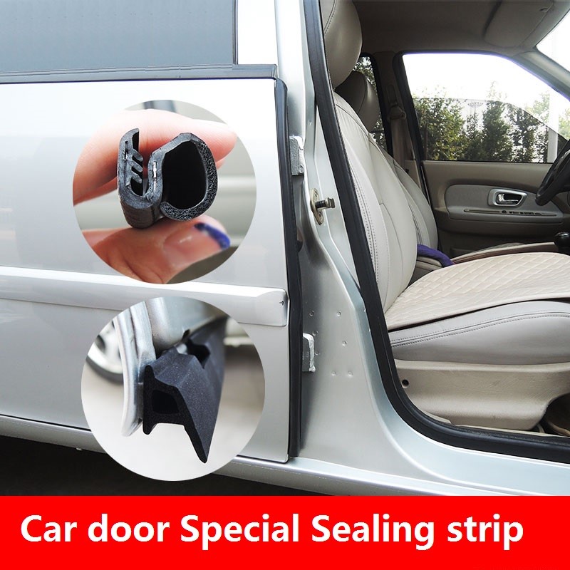 Combination Of Z, P, D Type Car Door Special Sealing Strip EPDM Rubber Soundproof And Dustproof Car Protection Auto Accessory