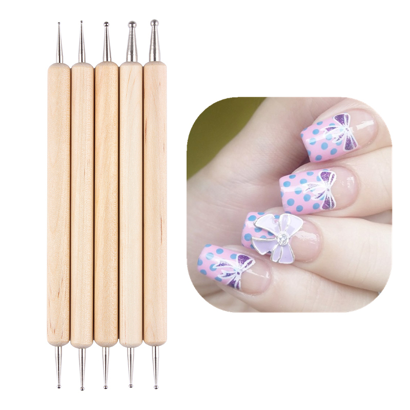 100pcs/packs 11.3cm Orange Wood Stick Cuticle Pusher Remover Nail Designs Nail Art Stick Wooden Manicure Tools