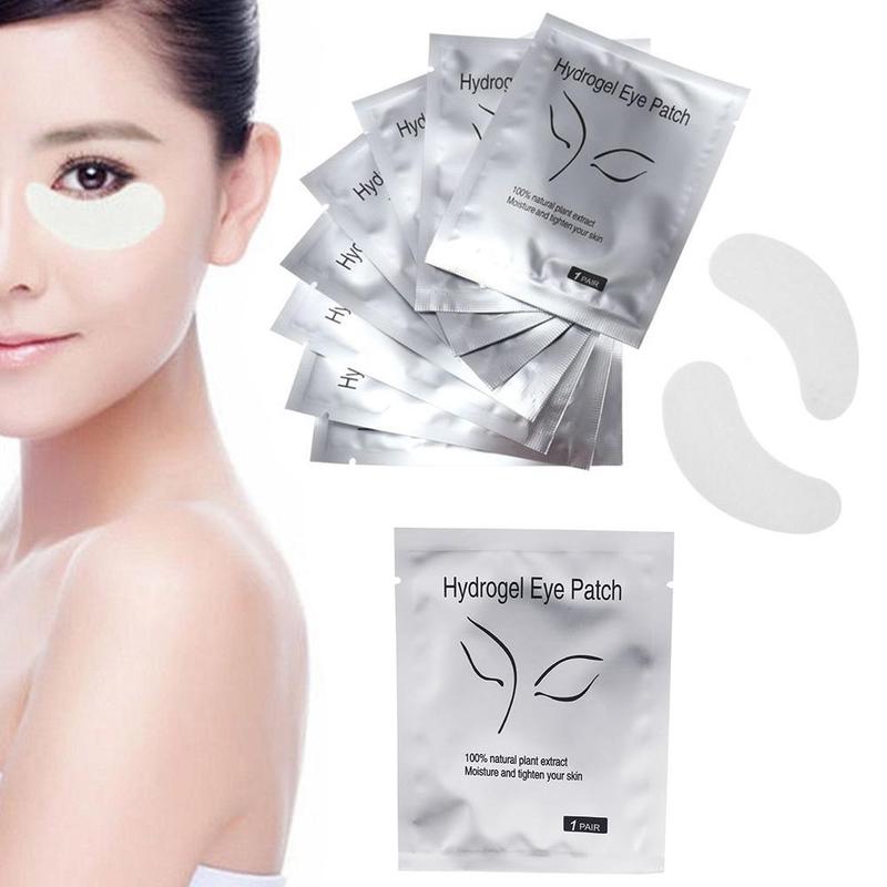 10pairs/pack Hydrating Eye Tip Stickers Wraps Eye Care Pad New Paper Patches Under Eye Pads Lash Extention Under Eye Gel Patches