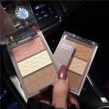 NEW Makeup Highlighter Palette Highlight Three-color nose shadow silhouette highlight illuminator Body Glitter Brighten Skin