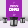 Refillable Coffee Filter Cup Reusable Coffee Pod Filled Capsule Compatible With Keurig 2.0 1.0 K Cup Coffee Makers E06F