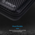 ORICO 2.5 Hard Disk Case Portable HDD Protection Bag for External 2.5 inch Hard Drive/Earphone/U Disk Hard Disk Drive Case Black