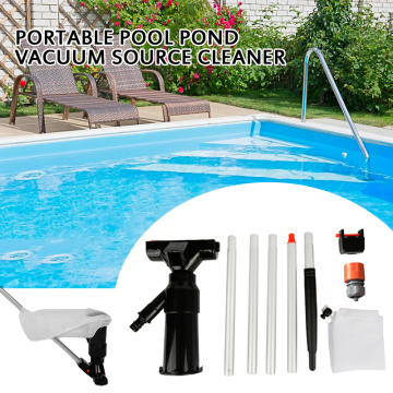 Portable Pond Swimming Pool Vacuum Cleaner Hot Tub Cleaning Tool Brush Vacuum Hose Kit Pool Accessories