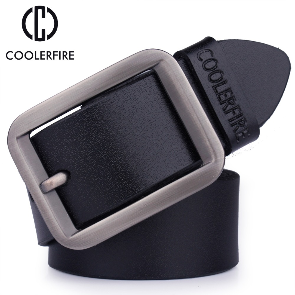 Newest Men Belt 100% Genuine Leather Belt For Men High Quality Fashion Designer Luxury Real Leather Strap Male HQ025