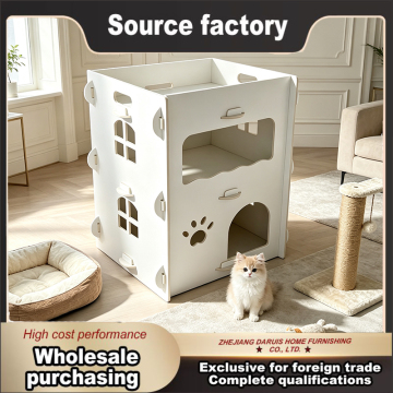 Premium Custom Pet House with Waterproof SPC