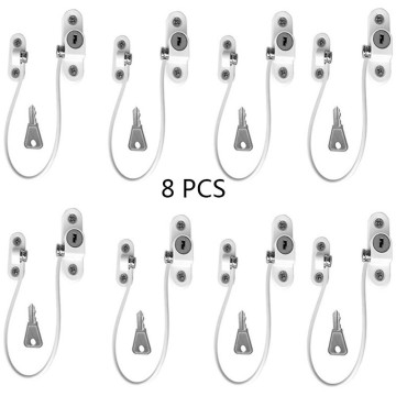 8/6/4/2 Pcs/lot Window Locks Baby Safety Protection Window Limiter Locks on The Windows Child Safety Infant Security Child Locks