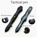 Upgraded Version Multi-function Self Defense Tactical Pen Fidget Spinner Emergency Glass Breaker Outdoor Survival EDC Tool