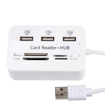 micro sim sd card reader usb 3.0 cardreader Micro USB Hub Combo 2.0 3 Ports Card Reader High Speed Multi USB Splitter