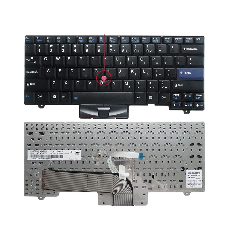 GZEELE new keyboard for Lenovo for IBM for ThinkPad SL410 L410 SL510 L420 L410 L510 L412 L512 L520 L421 SL410K SL510K US version