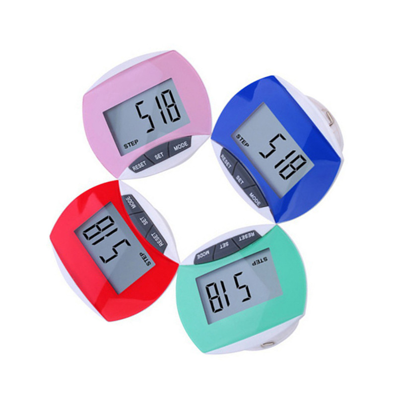 Walking Step Counter 3D Pedometer Waterproof Multi-functional Movement Calories Counting LCD Display Fitness Equipments