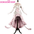 DokiDoki-SSR Anime Sword Art Online Yuuki Asuna Cosplay SAO Women Girl Dress Costume Sword Art Online Cosplay Asuna Costume Game