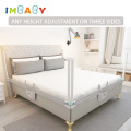 IMBAB Baby Playpen Newborn Safety Barrier Fence Adjustable Lifting Kids Bed Rails Activity Center Child Bed Fencing Gate