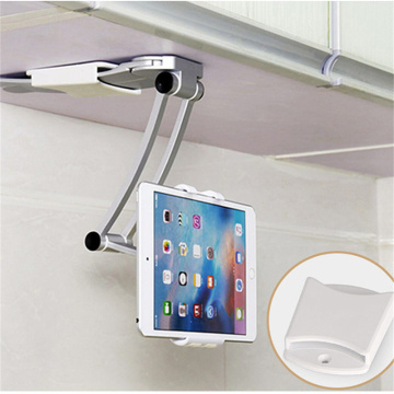 YASOKO Tablet Mount Stand 2-In-1 Kitchen Wall Counter Top Desktop Mount Recipe Holder Stand For Tablet And Smartphones